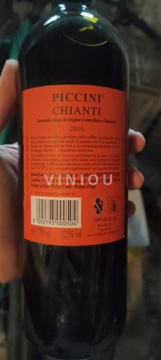 Toscana Chianti Piccini 2016