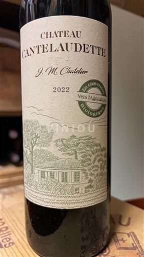 Bordeaux Graves-de-vayres Château Cantelaudette 2022