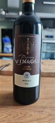 Bordeaux Médoc Château David Isabelle 2020