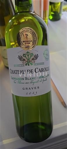 Bordeaux Graves Château Carolle 2023