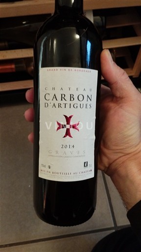 Bordeaux Graves Château Carbon Artigues 2014