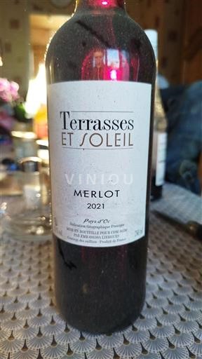 Languedoc-Roussillon Pays d'Oc Terrasses et Soleil 2021