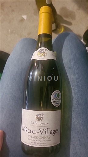 Bourgogne Mâcon og mâcon-landsbyer La Burgondie Ikke årgangsbestemt