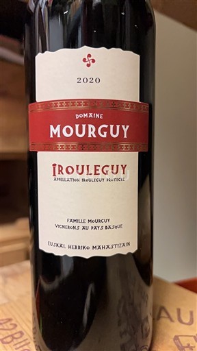 Sudoeste Irouléguy Domaine Mourguy 2020