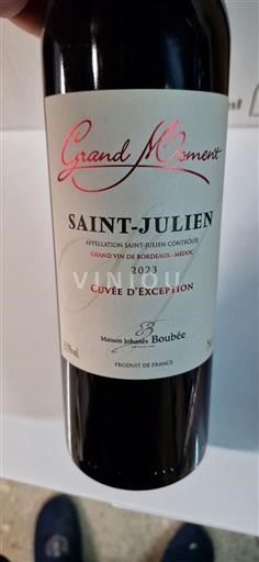 Bordeaux Saint-Julien Maison Johanis Boubée Grand Moment d'Exception 2023