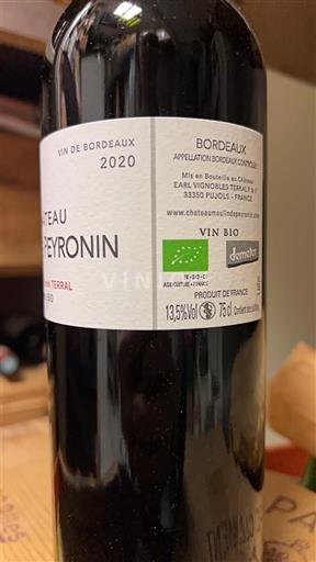 Bordeaux Château Peyronin 2020