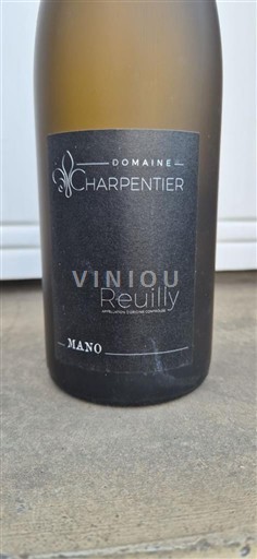 Thung lũng sông Loire Reuilly Domaine Charpentier Mano 2017