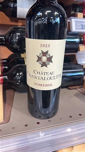 Bordéus Pomerol Château Chantalouette 2023