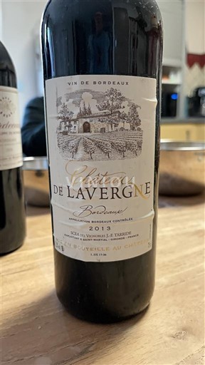 Bordeaux Château Lavergne 2013