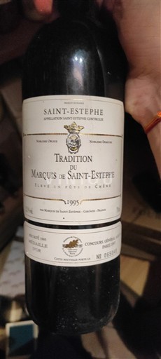 Bordeaux Saint-Estèphe Marquis de Saint-Estèphe Tradition du Marquis de Saint-Estèphe 1995