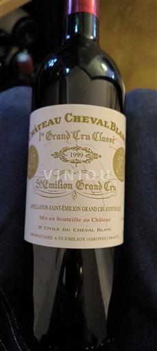 Bordeaux Saint-Émilion Grand Cru Grand Cru Château Cheval Blanc 1999