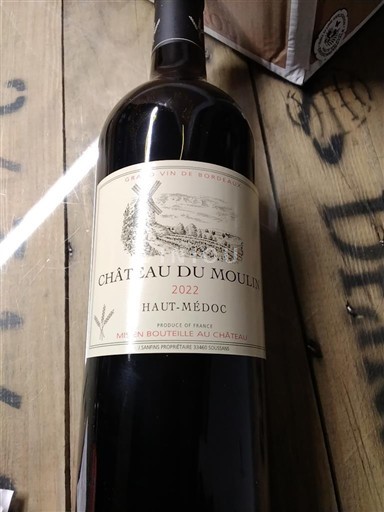 Bordeaux Haut-Médoc Château Moulin 2022