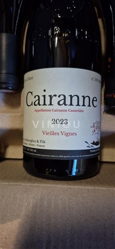 Rona dolina Cairanne Georges Lelektsoglou Vieilles Vignes 2023