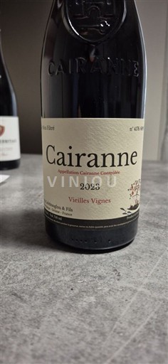 Rhônen laakso Cairanne Georges Lelektsoglou Vieilles Vignes 2023