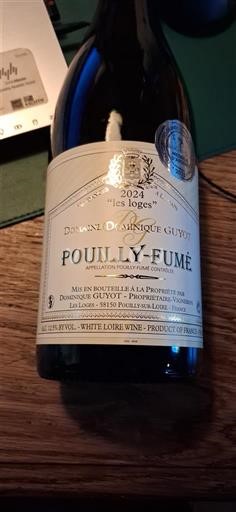 Thung lũng sông Loire Pouilly-fumé Domaine Dominique Guyot Les Loges 2024