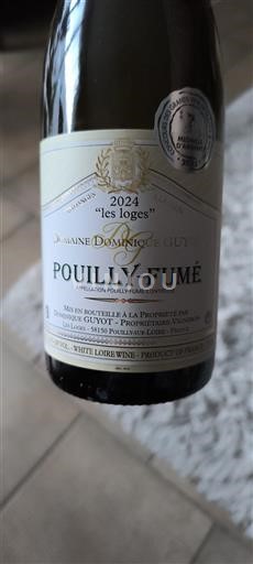 Thung lũng sông Loire Pouilly-fumé Domaine Dominique Guyot Les Loges 2024