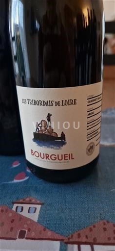 Loiredalen Bourgueil Les Tribordais de Loire Icke årgångsbetecknad
