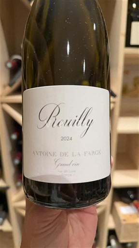 Údolí Loiry Reuilly Antoine de la Farge Grand vin 2024