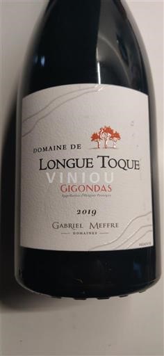 Rhônedalen Gigondas Domaine Longue Toque 2019