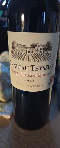 Bordeaux Puisseguin-Saint-Émilion Château Teyssier d'Exception 2023