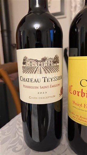 Bordeaux Puisseguin-saint-émilion Château Teyssier d'Exception 2023
