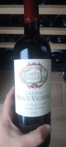 Bordeaux Pessac-Léognan Château Haut-Vigneau Les Vieilles Vignes 2021