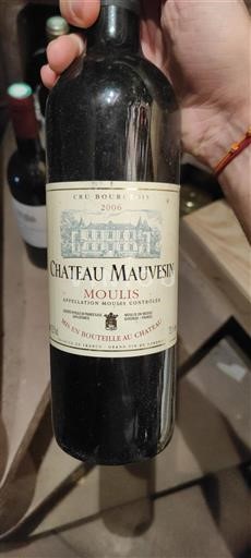 Bordeaux Niet gespecificeerd Château Mauvesin 2006