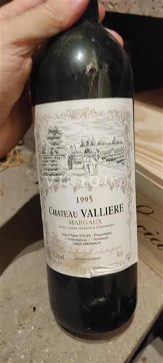Bordeaux Margaux Château Vallière 1995