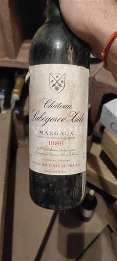 Bordeaux Margaux Château Labégorce-Zédé 1989