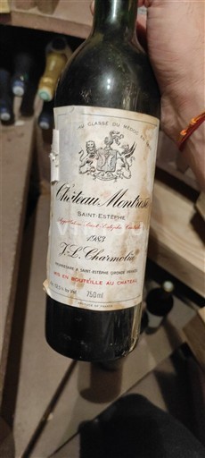 Bordeaux Saint-Estèphe Grand Cru Château Montrose 1983