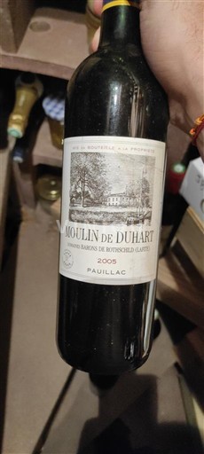 Bordeaux Pauillac Moulin de Duhart 2005