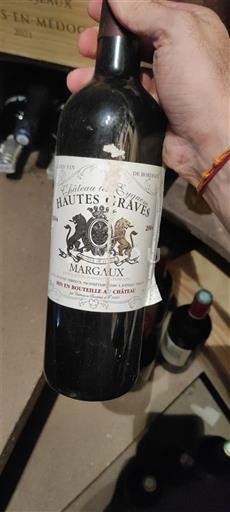 Bordeaux Margaux Château Les Hautes Graves 2004