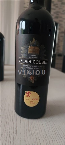 Bordeaux Côtes de Bourg Belair-Coubert 2022