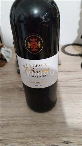 Bordeaux La Croix Bouey de Malagar 2018