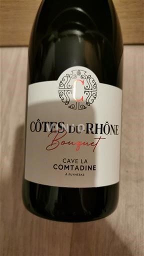 Rhônen laakso Côtes-du-rhône Cave la Comtadine Bouquet Ei vuosikertaa