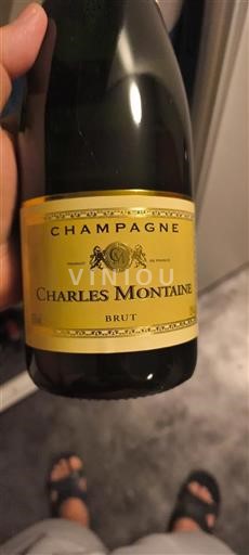 Champaña Champán Charles Montaine Brut Sin añada