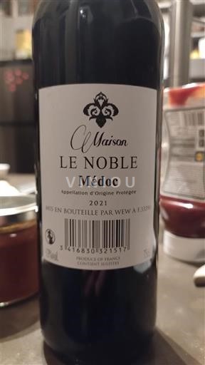 Bordeaux Médoc Maison Le Noble 2021