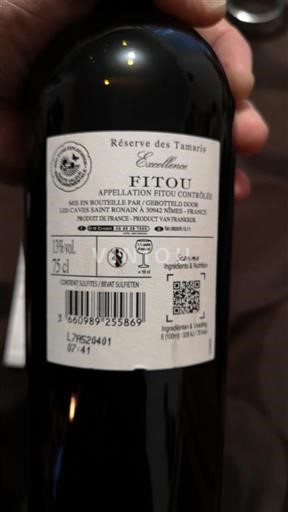 Languedoc Fitou Réserve des Tamaris Excellence 2024