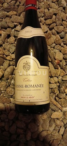 Borgogna Vosne-Romanée Moillard 2013