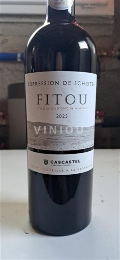 Languedoc Fitou Cascastel Expression de Schistes 2023