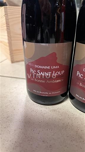 Languedoc Pic-saint-loup Domaine UMA La Bonne Ambiance Không niên vụ