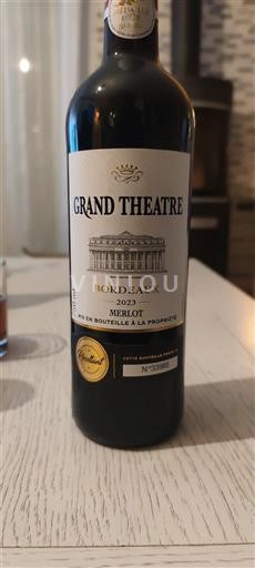 Burdeos Bordeaux Grand Theatre Merlot 2023