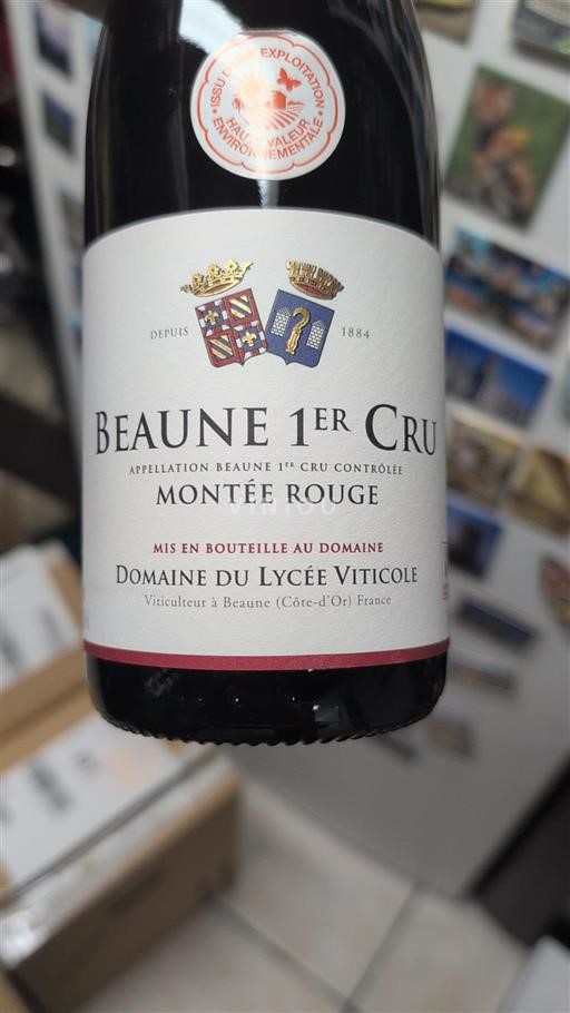 Borgogna Beaune Premier Cru Domaine Lycée Viticole Montée Rouge 2023
