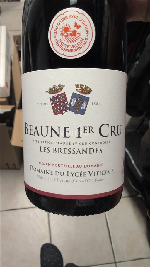 Borgogna Beaune Premier Cru Domaine Lycée Viticole Les Bressandes 2023