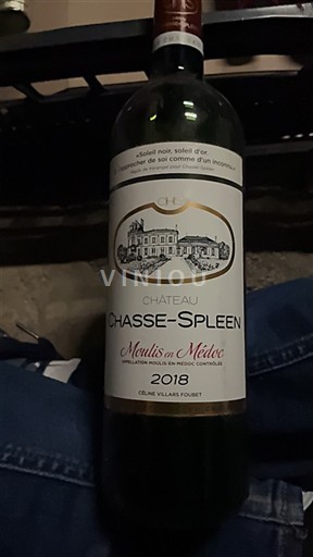 Bordeaux Moulis-en-Médoc Chasse-Spleen 2018