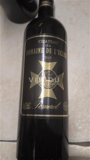 Bordeaux Pomerol Domaine De l'Eglise 2015