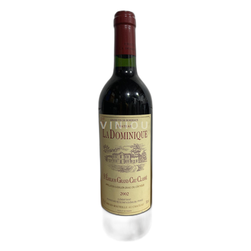 Bordeaux Saint-Émilion Grand Cru Château La Dominique 2002