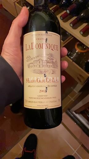 Bordeaux Saint-Émilion Grand Cru Château La Dominique 2002