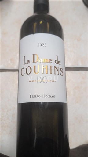 Bordeaux Pessac-Léognan Château Couhins La Dame de Couhins 2023