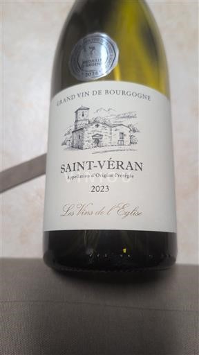 Bourgondië Saint-Véran Les Vins de l'Eglise 2023